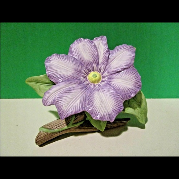Lenox Lavender Floral Ceramic Decor - Picture 1 of 4